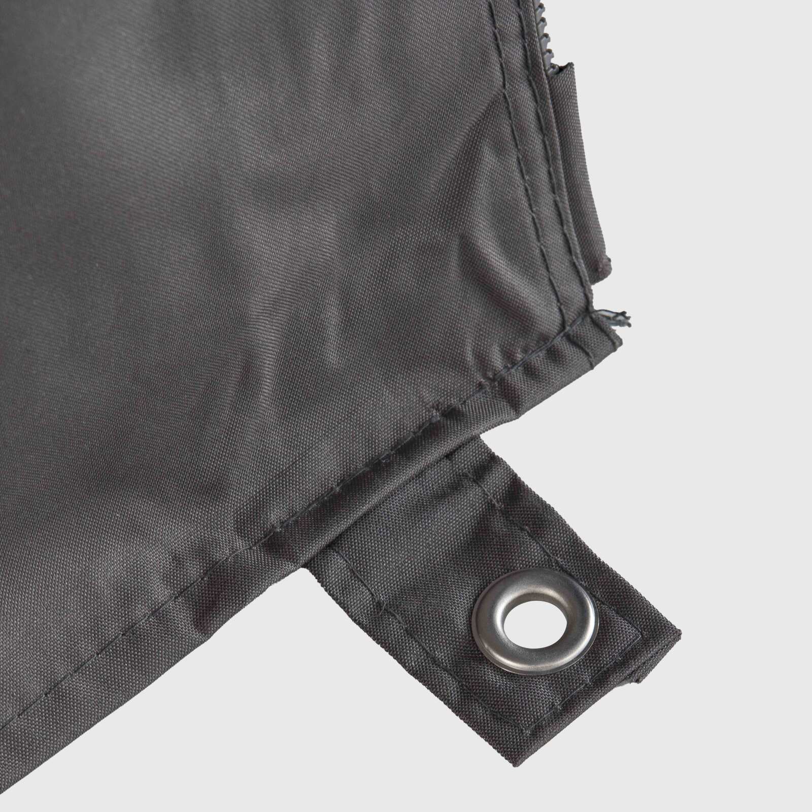 Porta con cerniera grigia parete 3 m 480 g/m² - M2 Porta con cerniera grigia parete 3 m 480 g/m² - M2