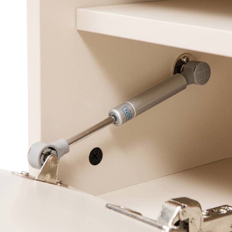 Mobile TV in acciaio e MDF con decoro melaminico FSC® 150 cm