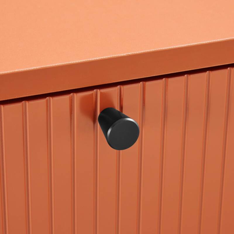 Mobile TV in acciaio e MDF con decoro melaminico FSC® 150 cm (6/7)