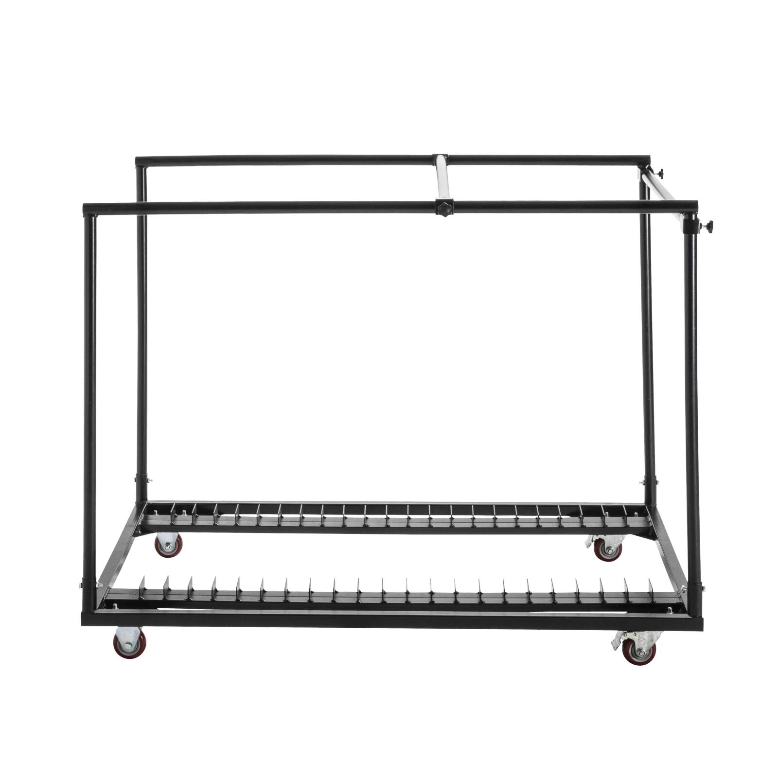 Carrello per tavoli alti pieghevoli