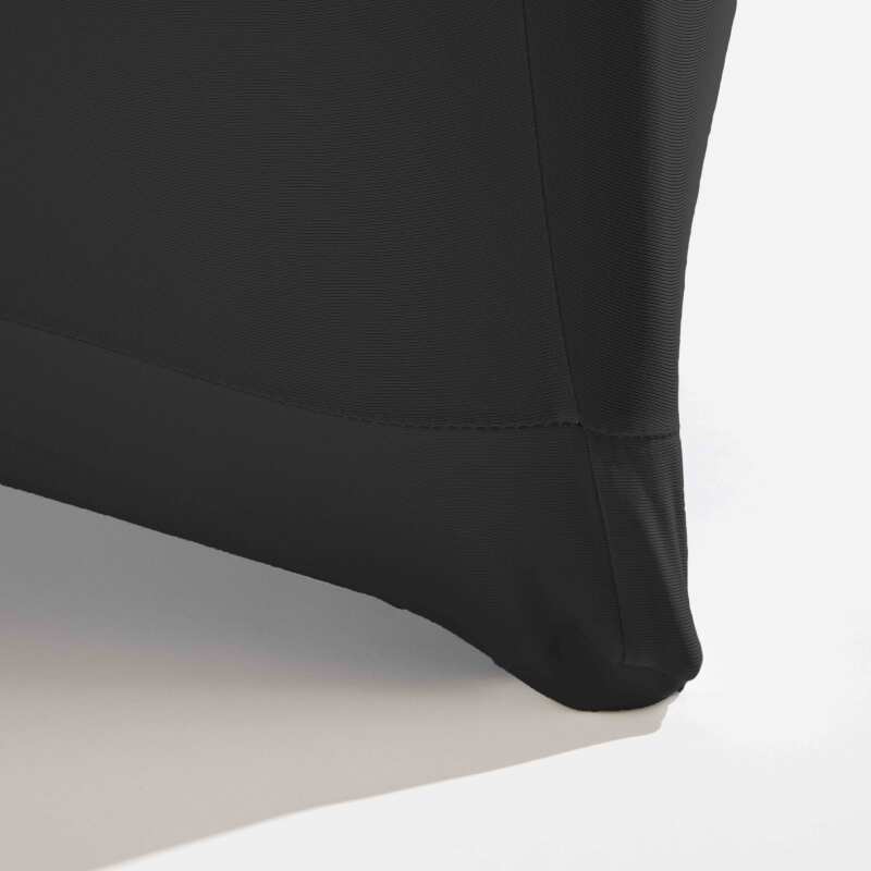 Set di 5 coperture nere per tavolo alto 110 x 80 cm