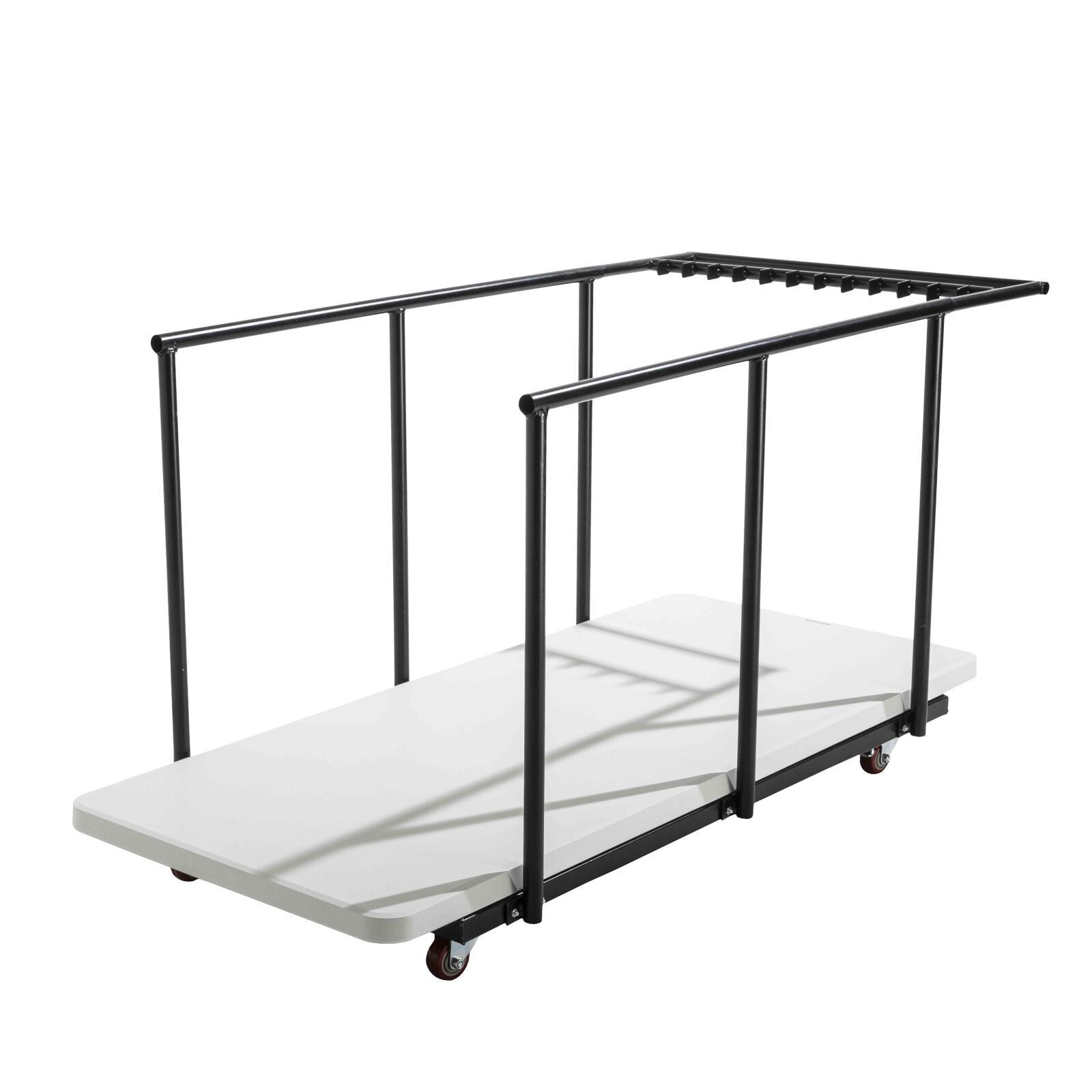 Carrello per tavoli pieghevoli