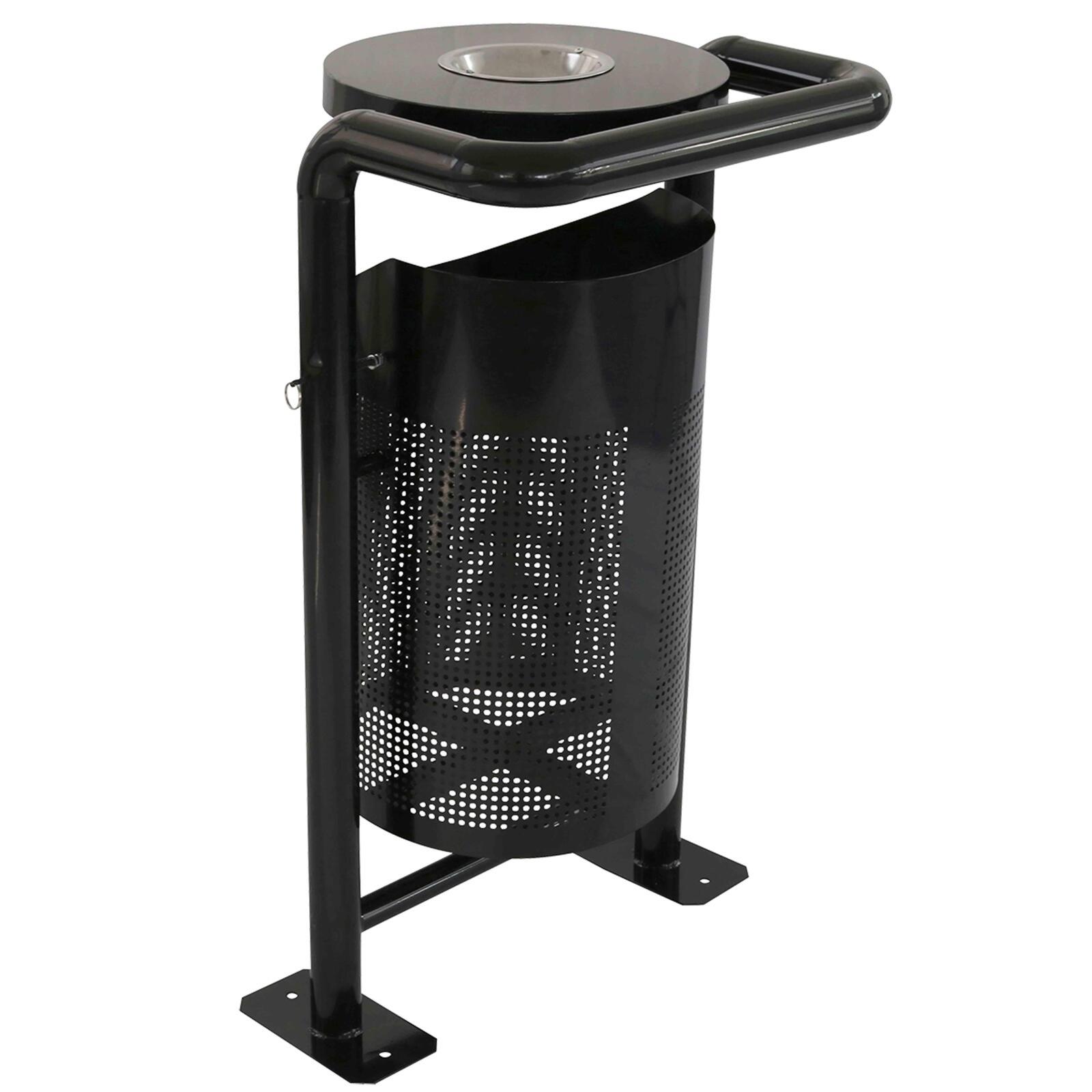 Pattumiera da esterno su piedi con posacenere - 30L Pattumiera da esterno su piedi con posacenere - 30L