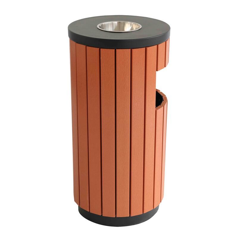 Pattumiera da esterno con posacenere - 29 L