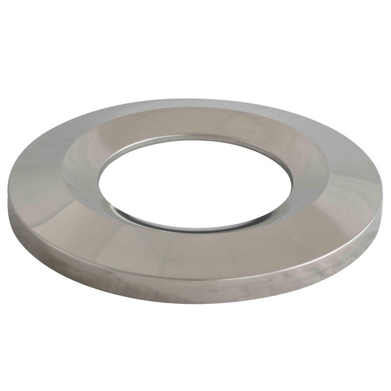 Pattumiera rotonda in acciaio nero opaco 240 L