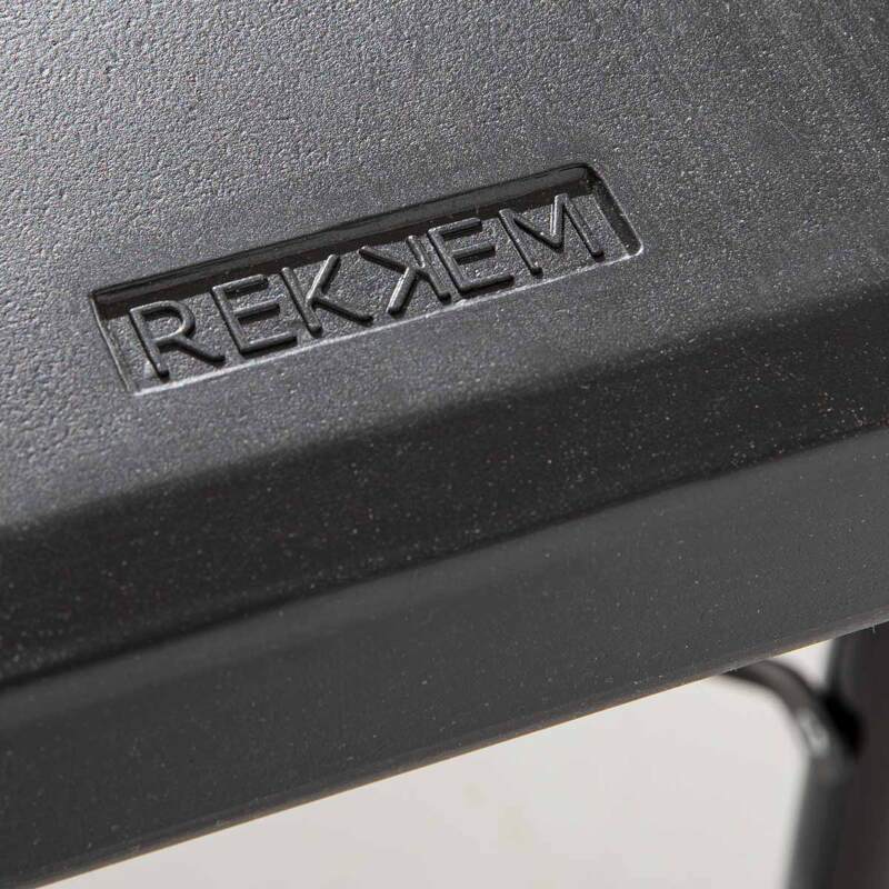 Tavolo pieghevole nero monoblocco 180 cm - 8 posti