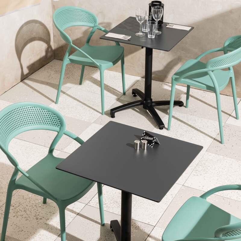 Sedie da giardino in plastica - Set di 4