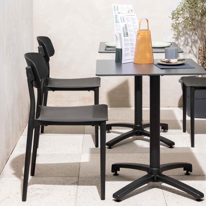 Sedie da giardino in plastica - Set di 2