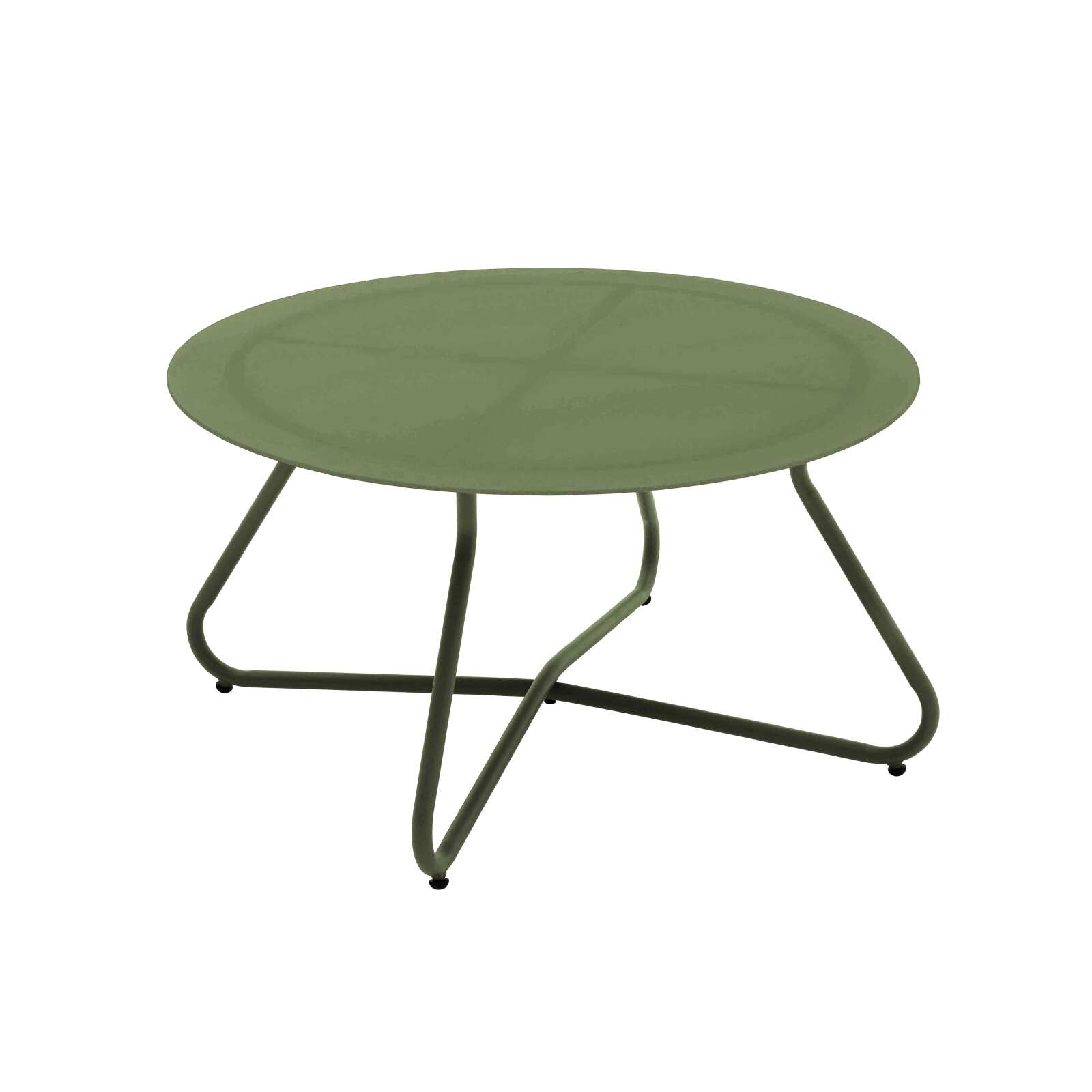 Mobile da giardino in metallo a 4 posti con 1 divano, 2 poltrone e tavolino