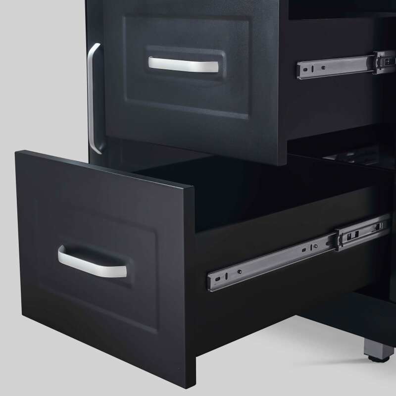 Cucina da esterno in acciaio a 3 elementi con barbecue