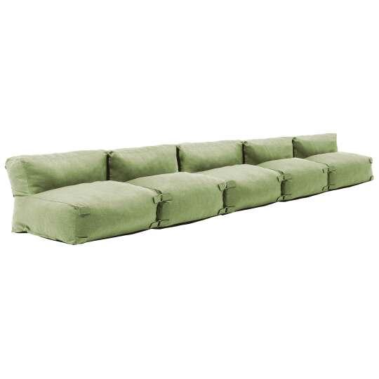 Mobile da giardino componibile con 5 sedie