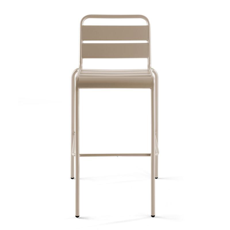 Sedia alta da bar in metallo (4/6)