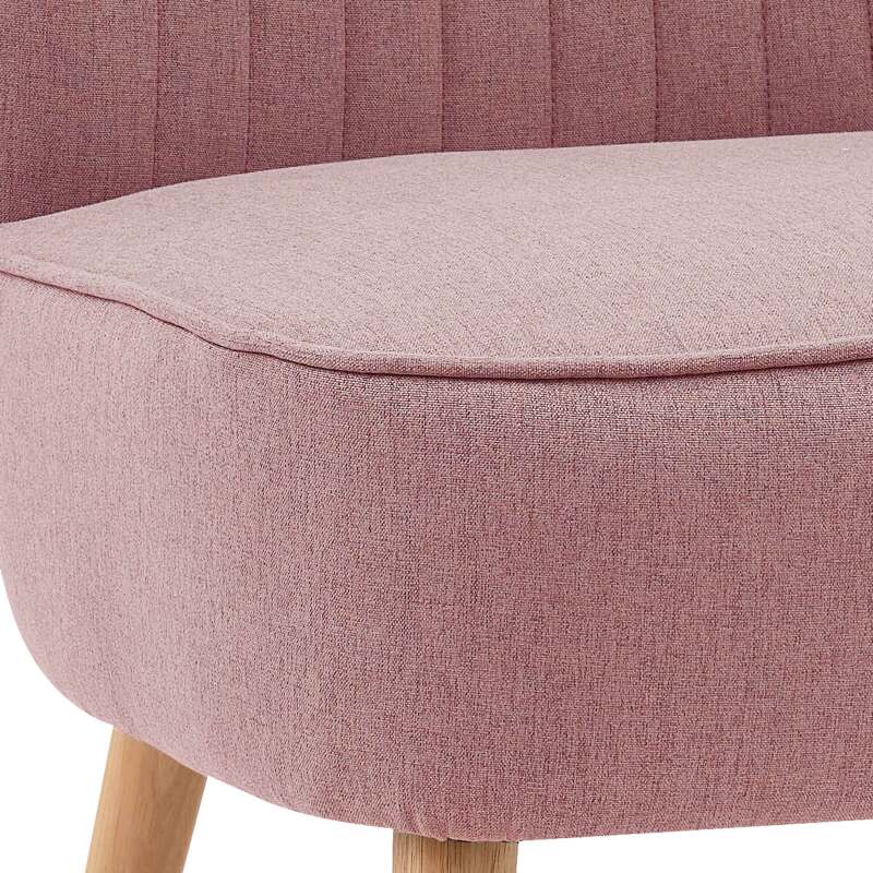 Set di 2 poltrone in tessuto rospo