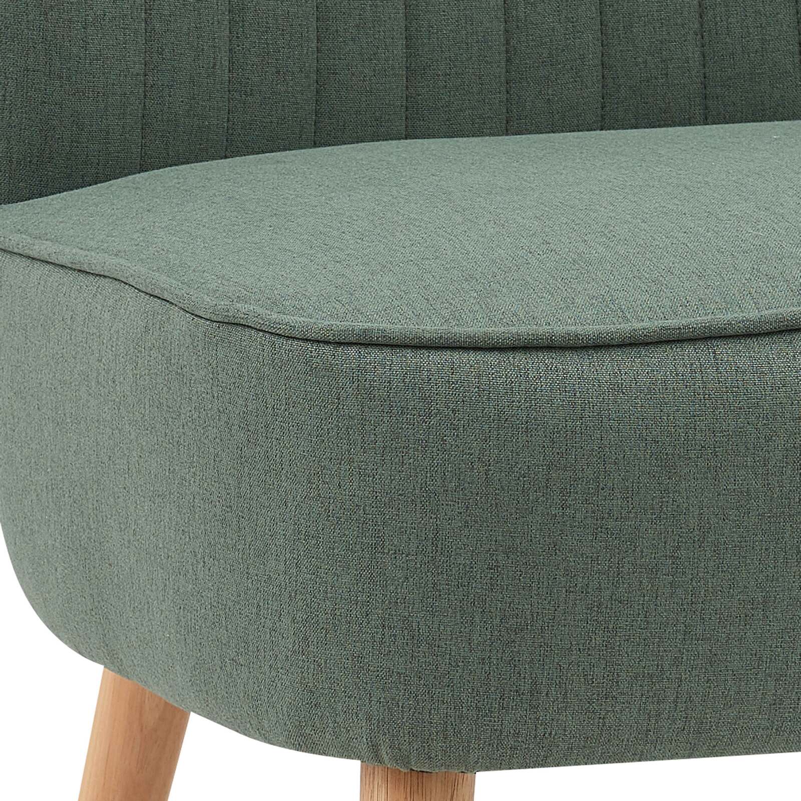 Set di 2 poltrone in tessuto rospo