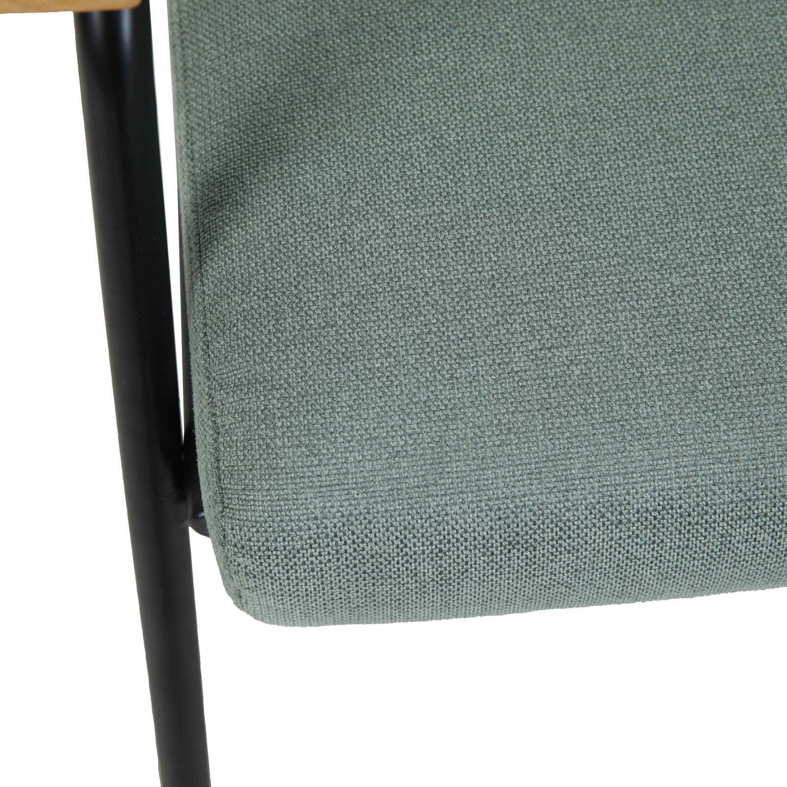 Poltrona relax in acciaio, rattan sintetico e tessuto