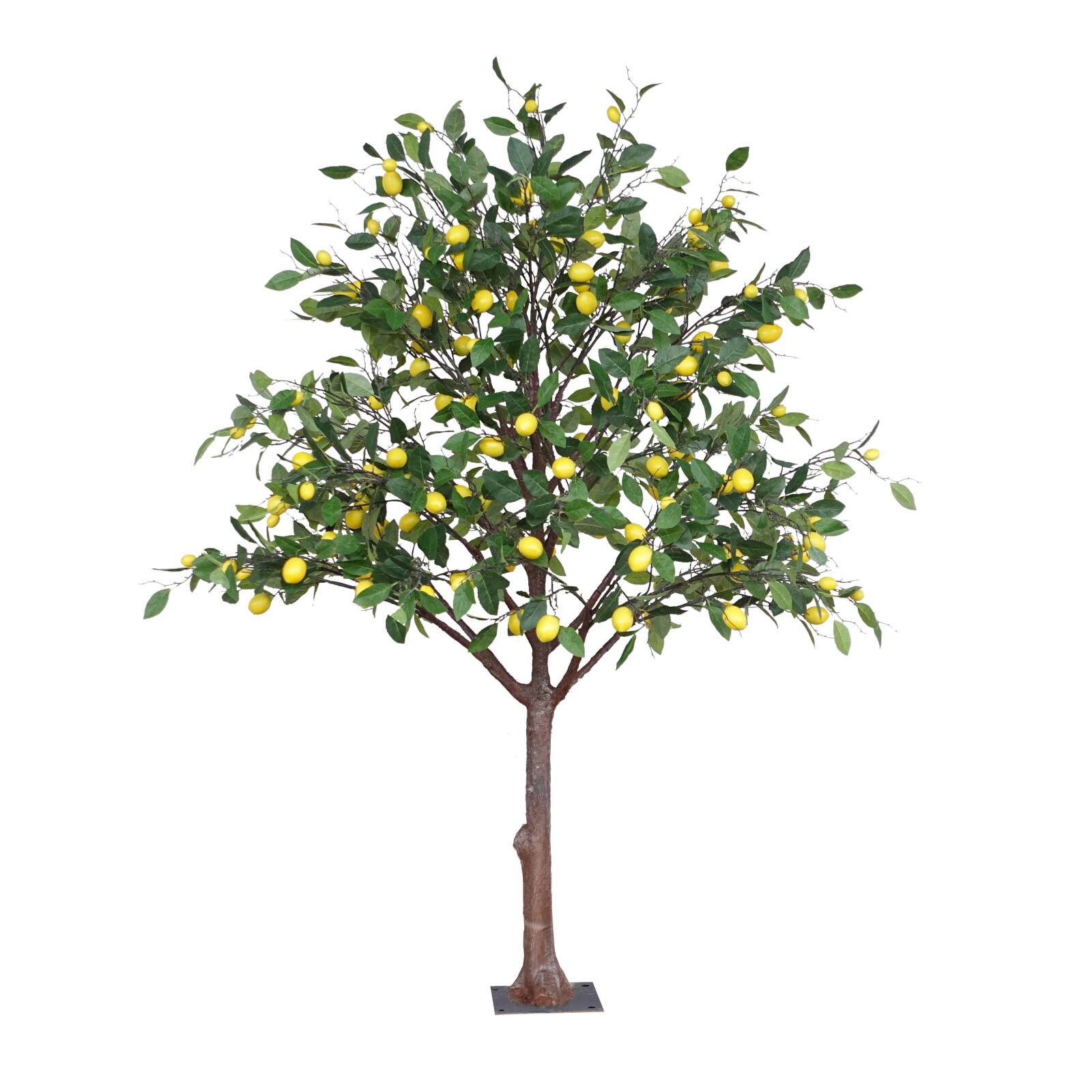 Albero di limone artificiale altezza 200 cm