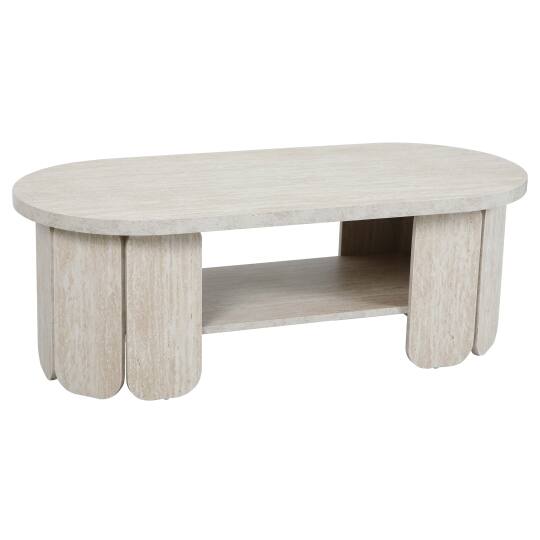 Tavolino in MDF con decoro in melaminico