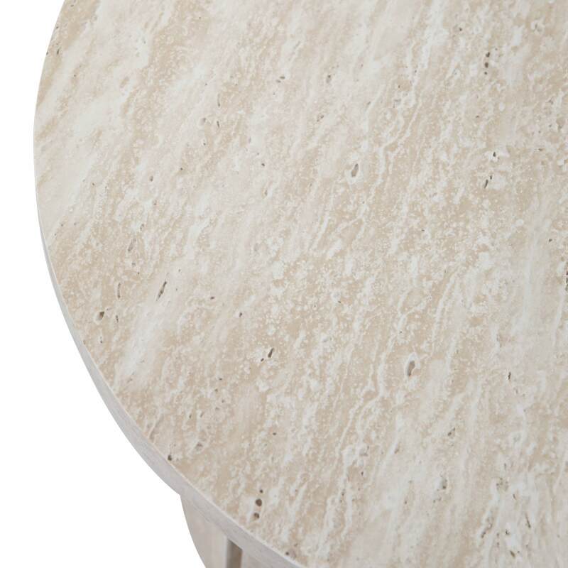 Tavolino in MDF con decoro in melaminico