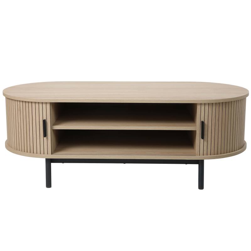 Tavolino da salotto in MDF con decoro in melaminico