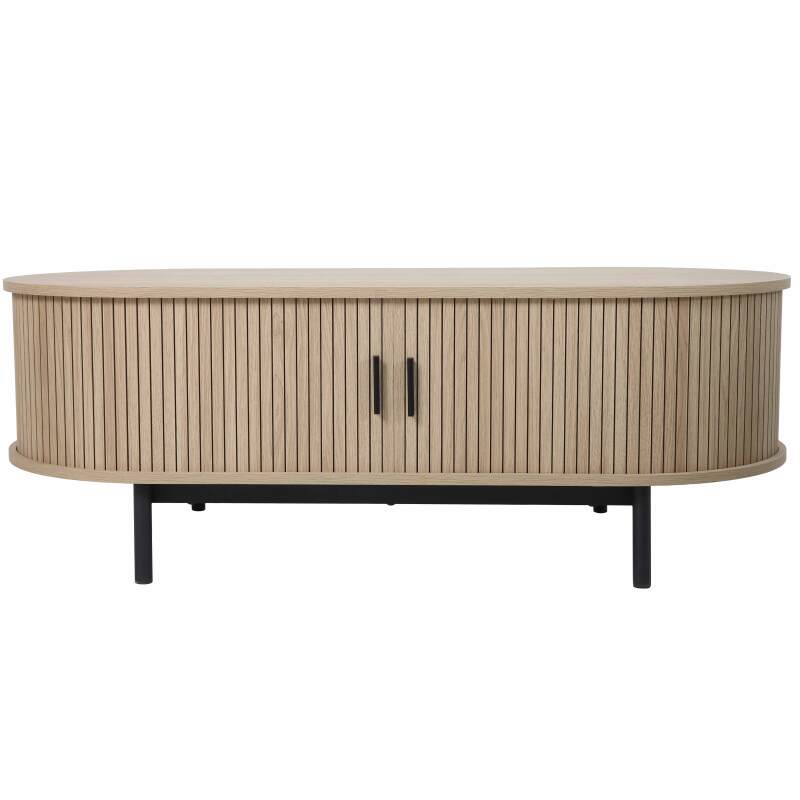 Tavolino da salotto in MDF con decoro in melaminico