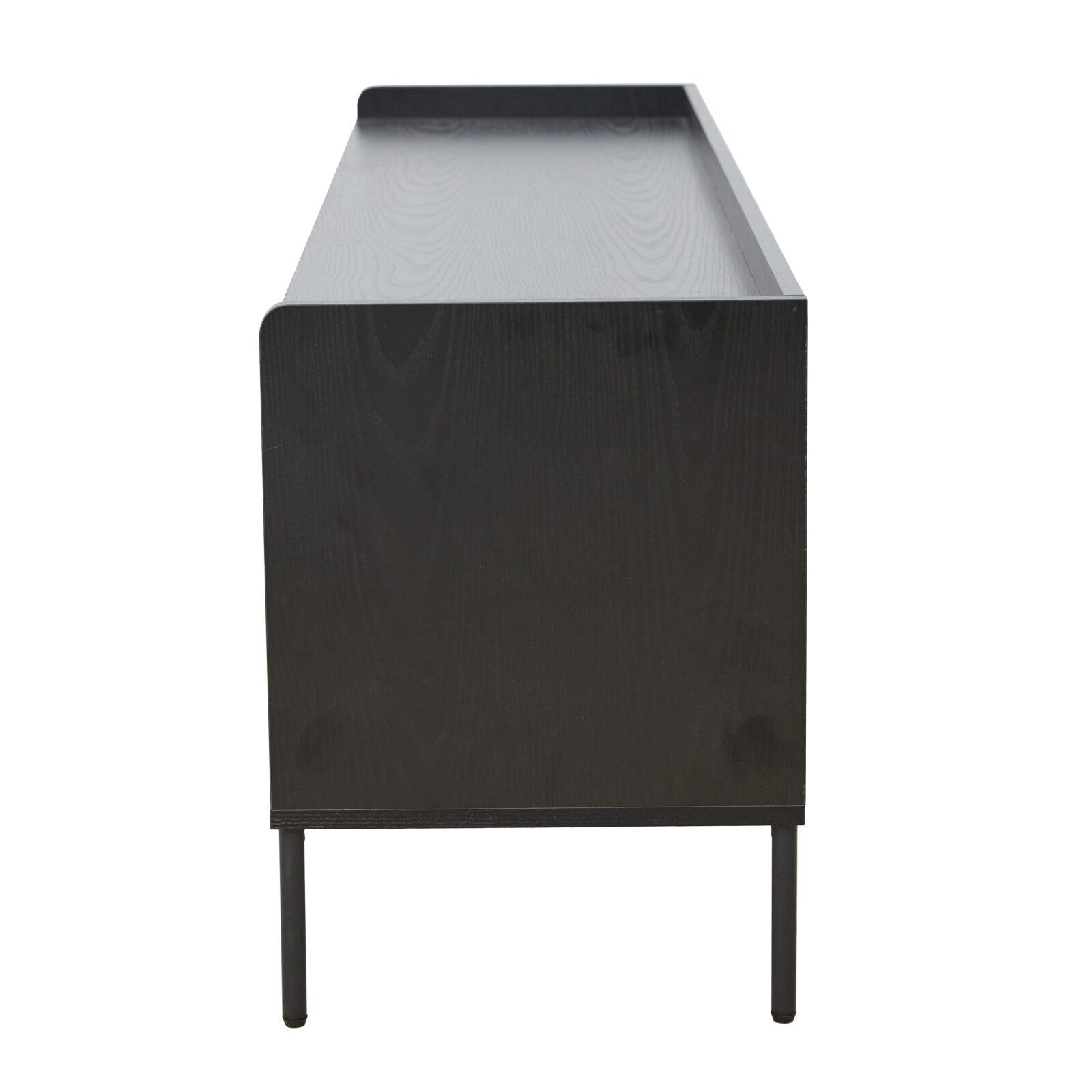 Mobile TV in acciaio e MDF con decoro melaminico 150 cm