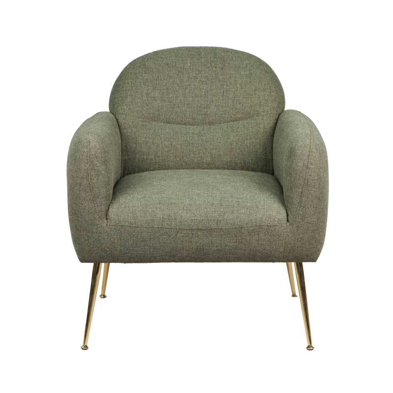 Poltrona relax in acciaio e tessuto