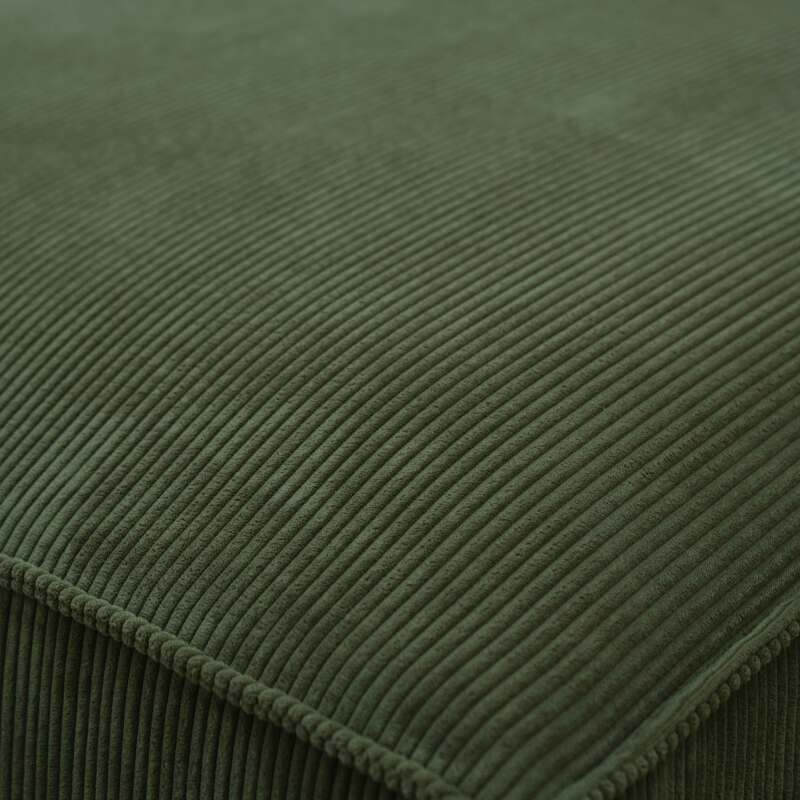 Divano angolare con chaise longue dritta in tessuto 3 posti   