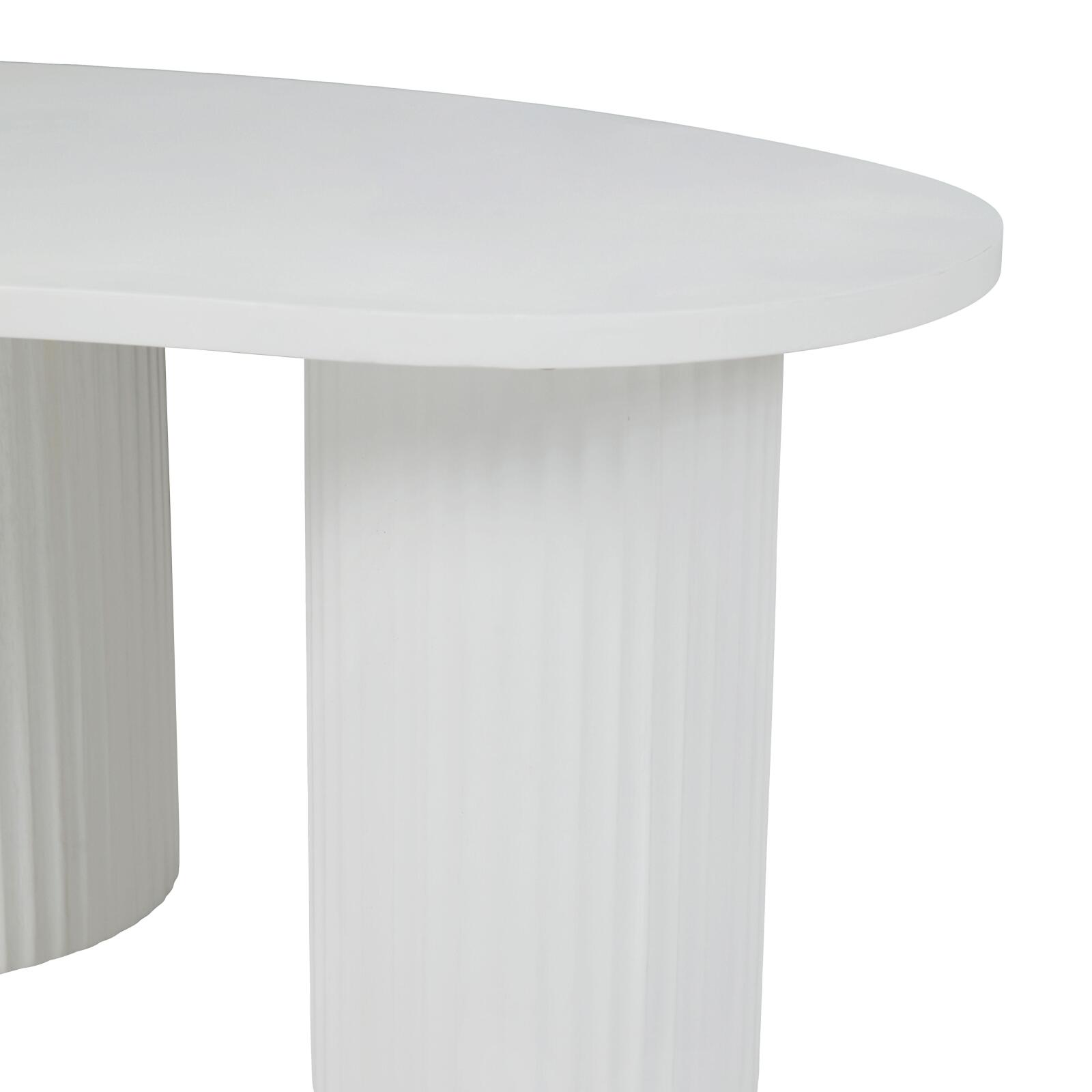 Tavolino in MDF con decoro in melaminico