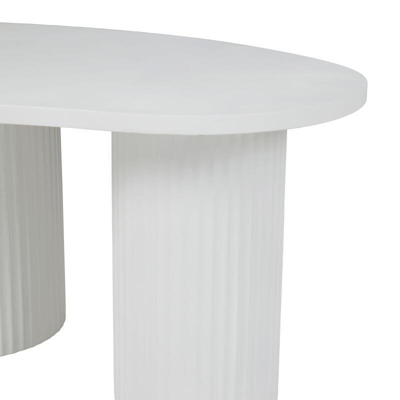 Tavolino in MDF con decoro in melaminico