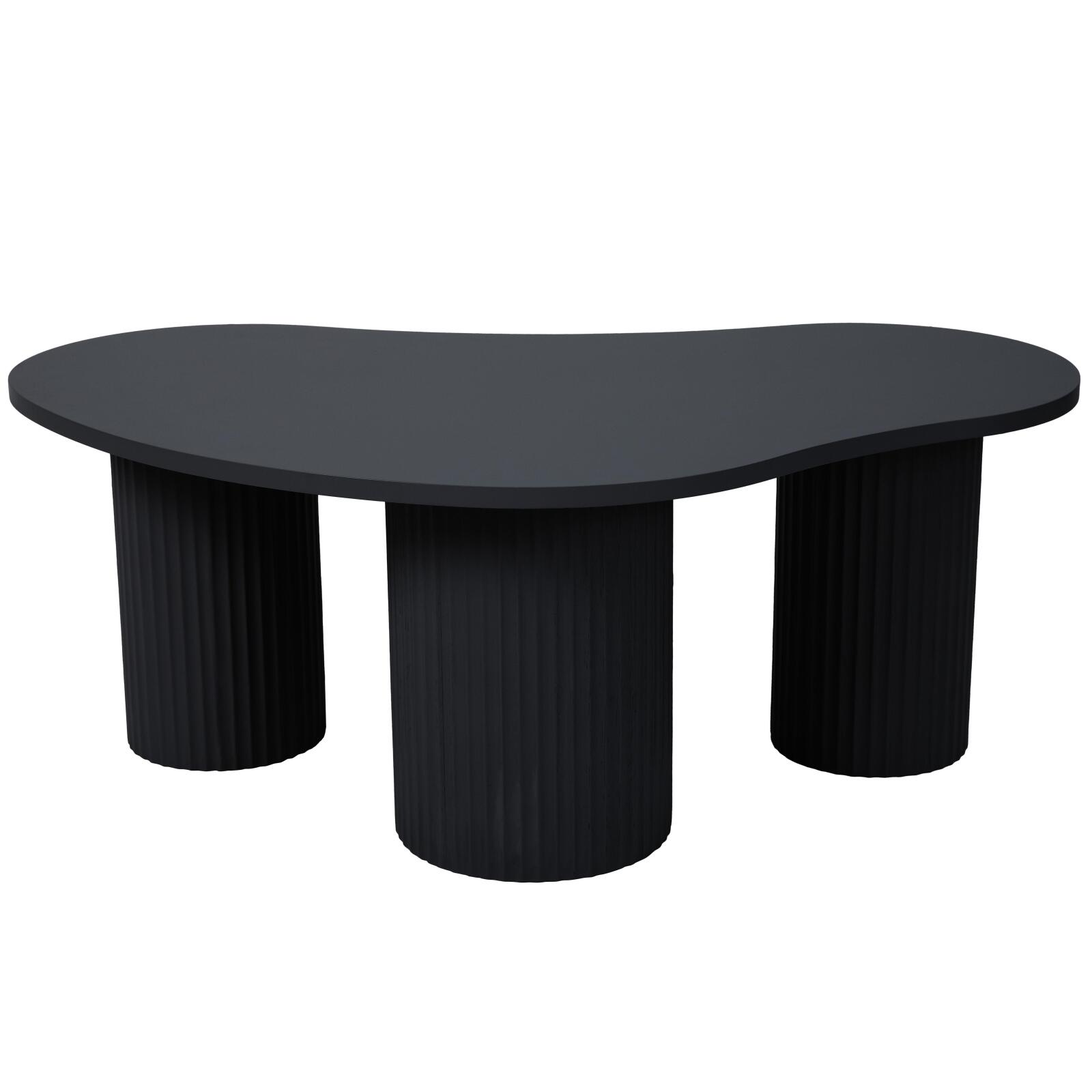 Tavolino in MDF con decoro in melaminico