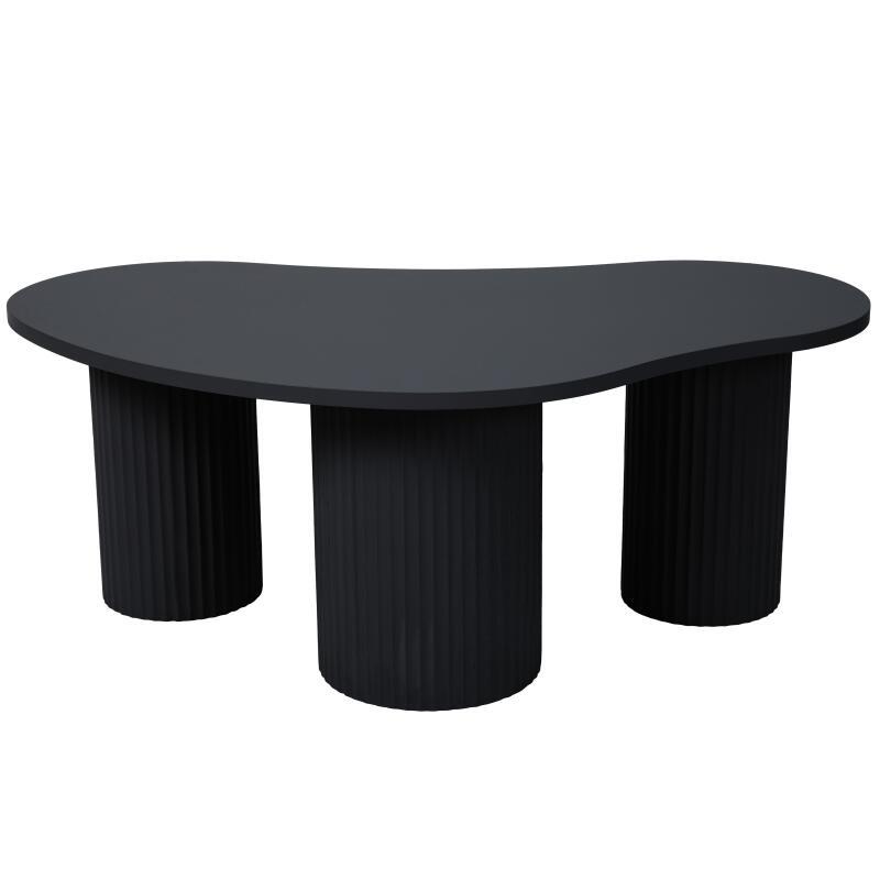 Tavolino in MDF con decoro in melaminico