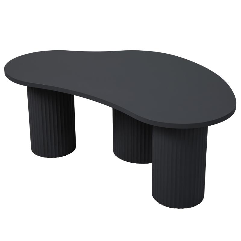 Tavolino in MDF con decoro in melaminico