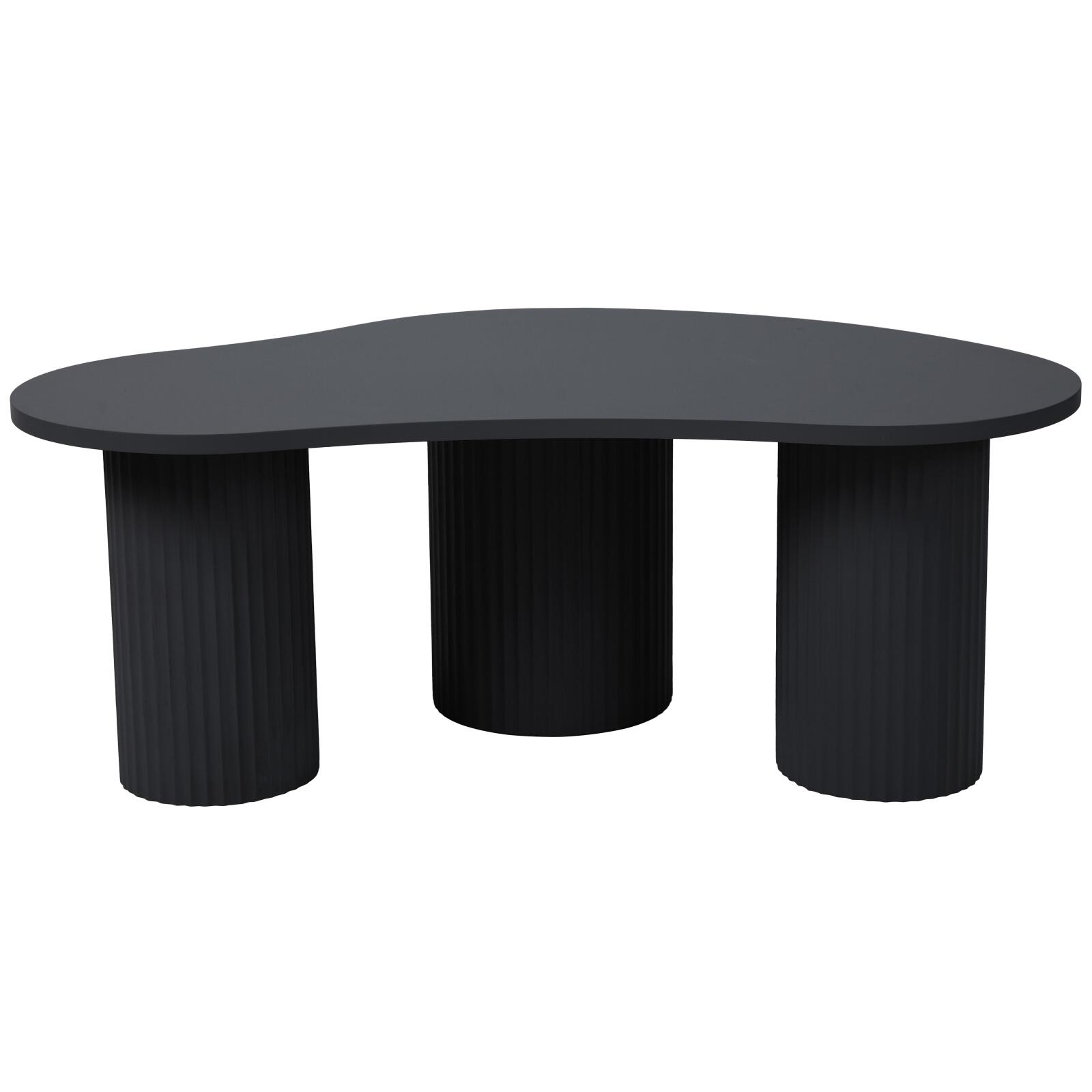 Tavolino in MDF con decoro in melaminico