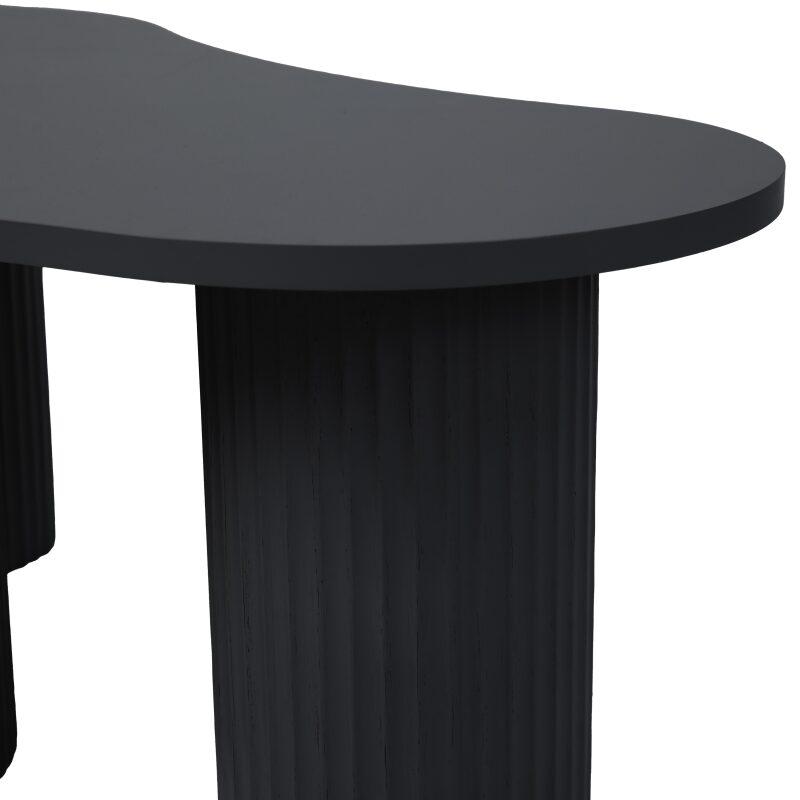 Tavolino in MDF con decoro in melaminico