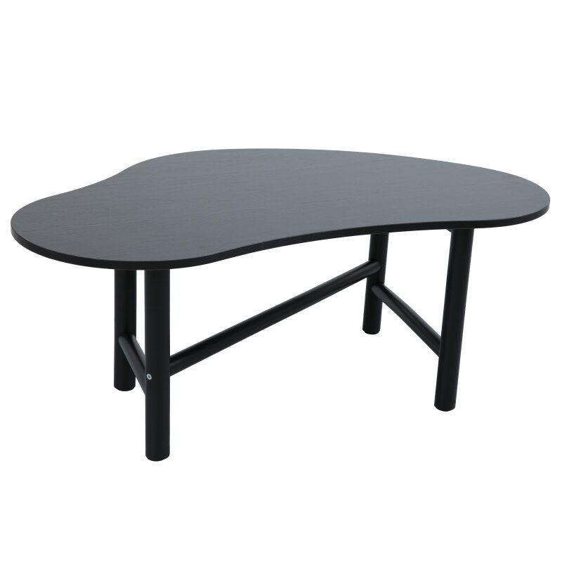 Tavolino in MDF con decoro in melaminico