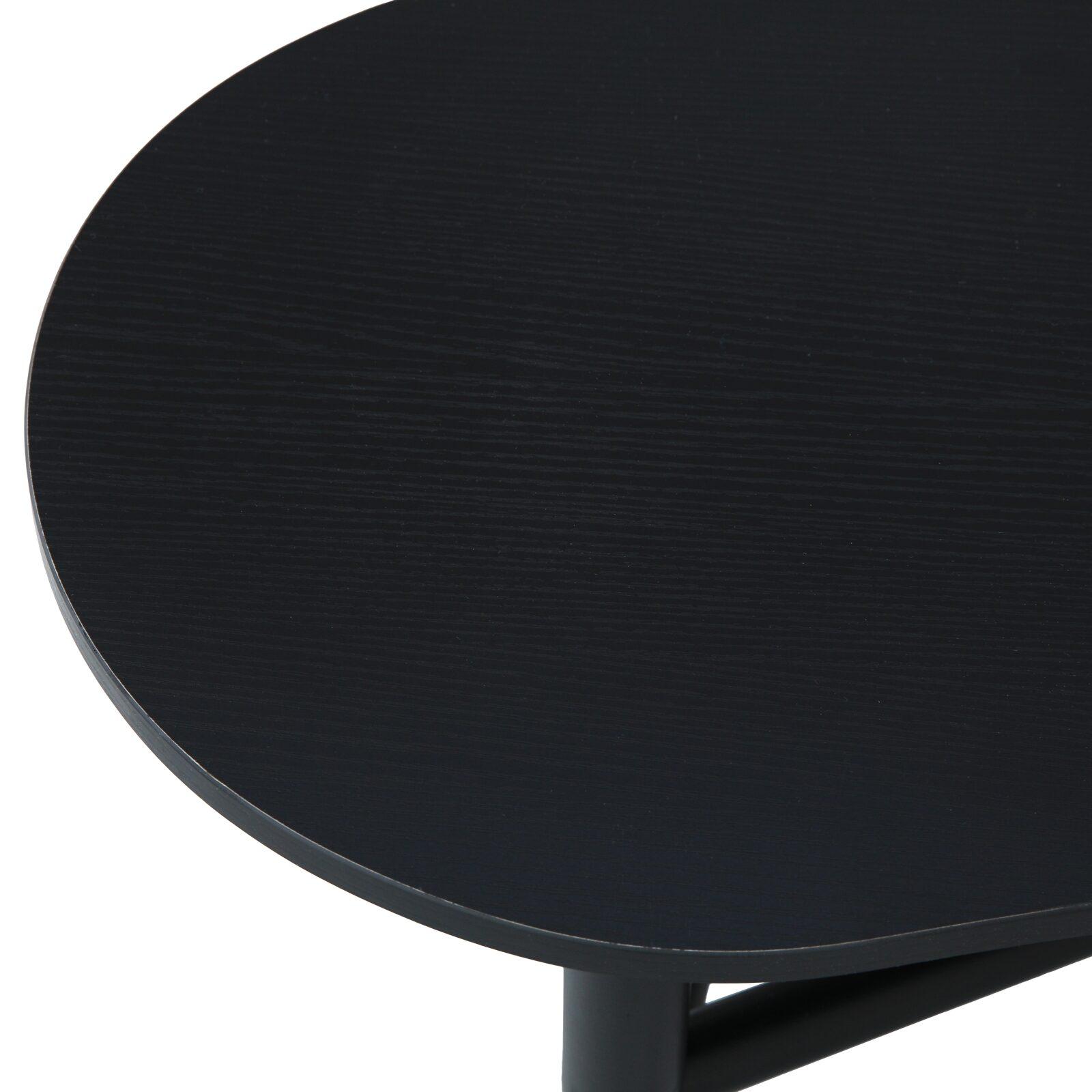 Tavolino in MDF con decoro in melaminico