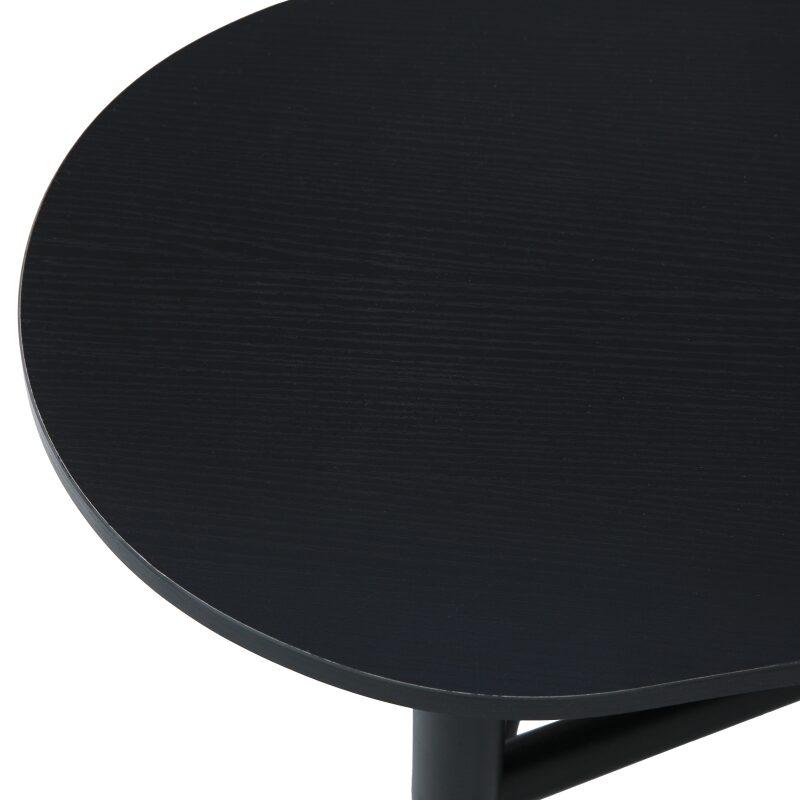 Tavolino in MDF con decoro in melaminico (5/6)