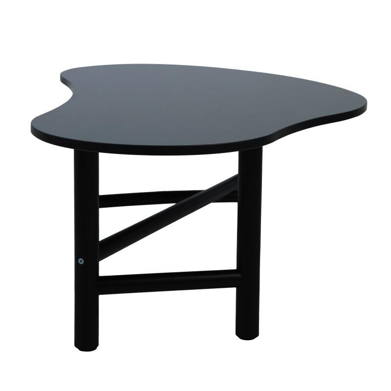 Tavolino in MDF con decoro in melaminico