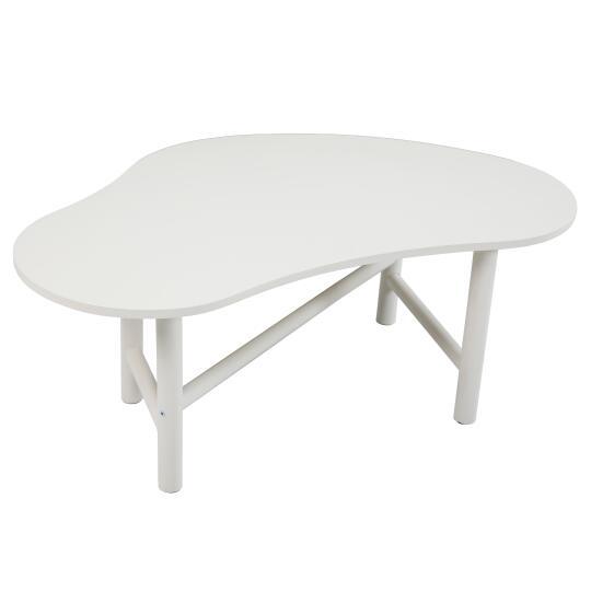 Tavolino in MDF con decoro in melaminico | Oviala