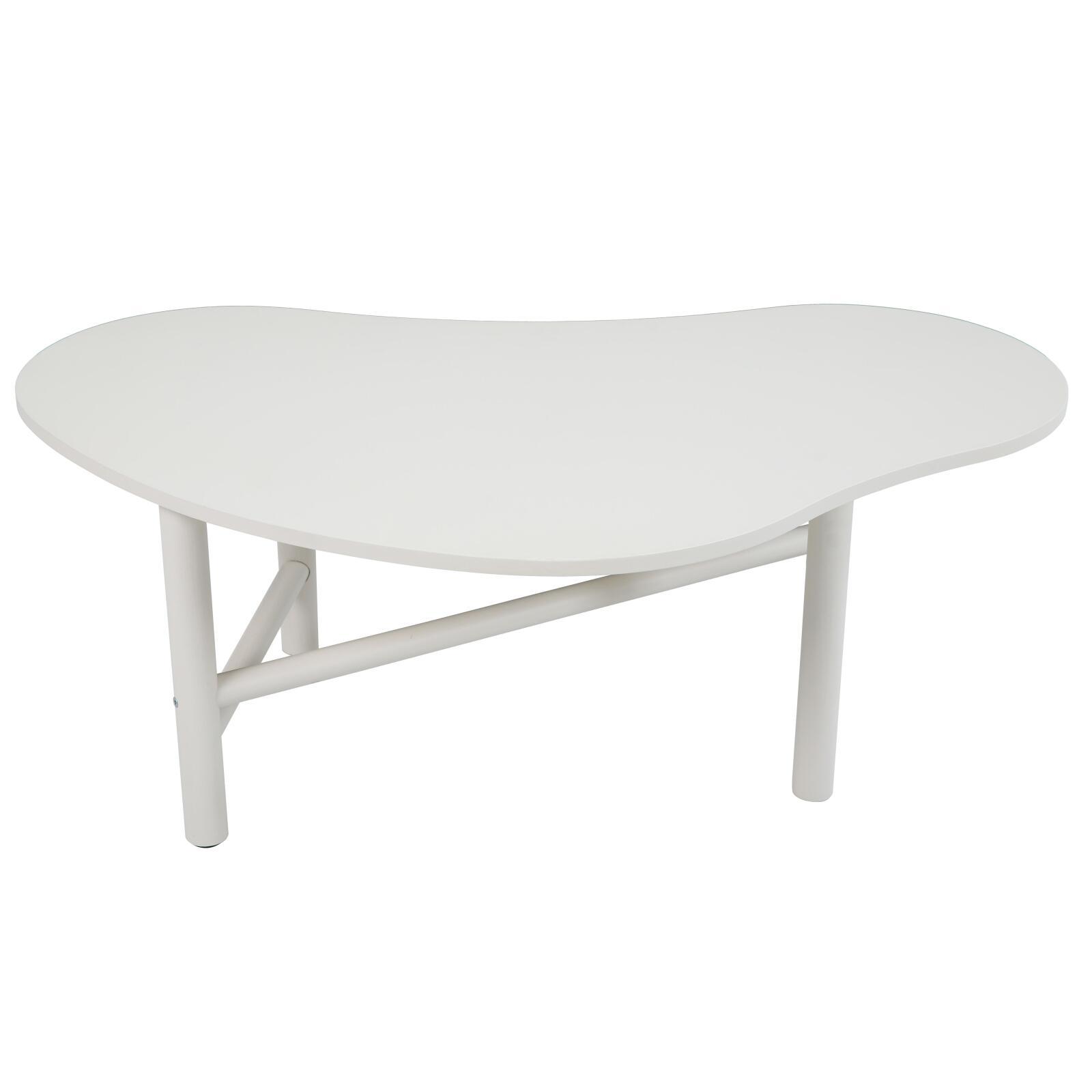 Tavolino in MDF con decoro in melaminico