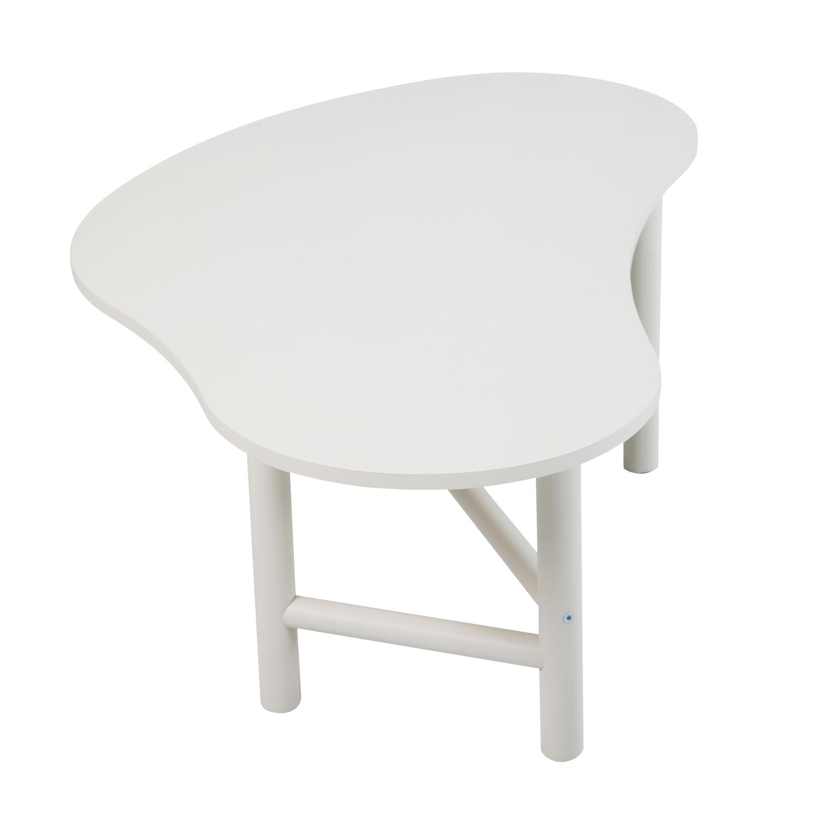 Tavolino in MDF con decoro in melaminico