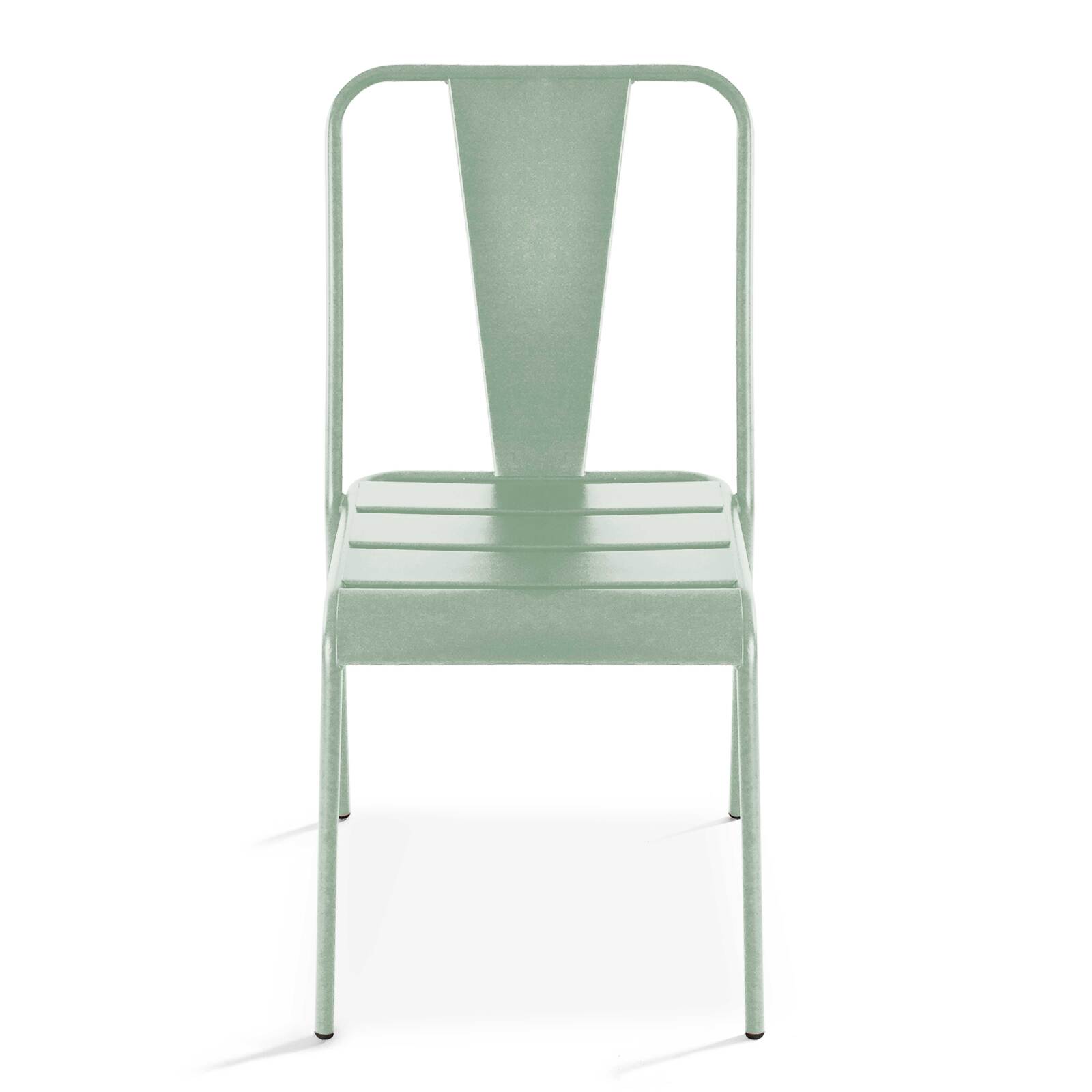 Sedia da giardino bistrot in metallo