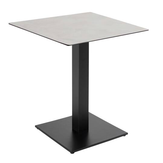 Tavolo da pranzo 70 x 70 cm in HPL con rivestimento melaminico