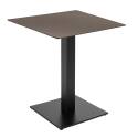 Tavolo da pranzo 70 x 70 cm in HPL con rivestimento melaminico