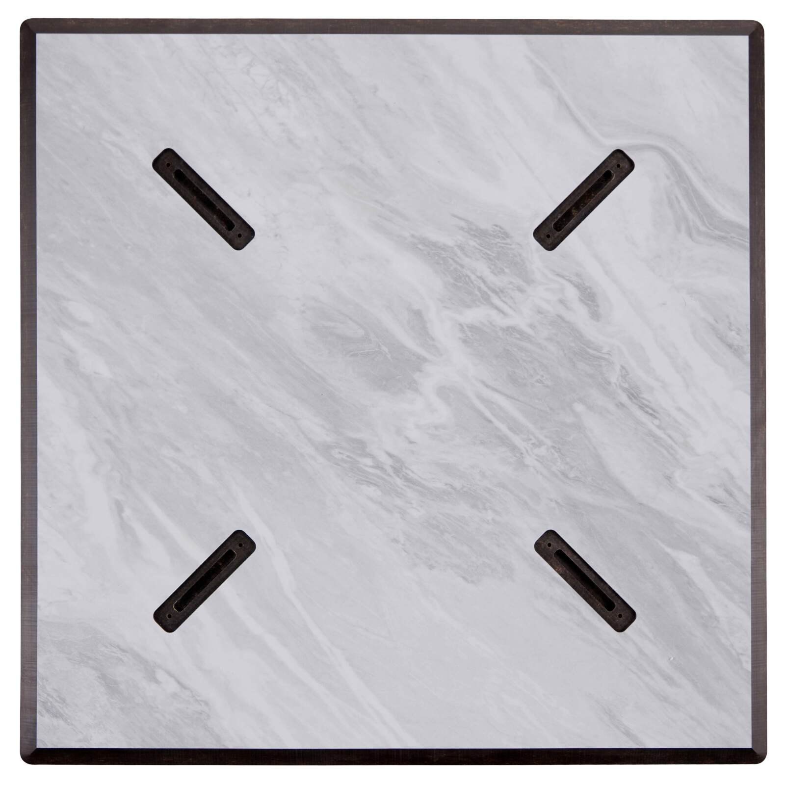 Tavolo da pranzo 70 x 70 cm in HPL con rivestimento melaminico