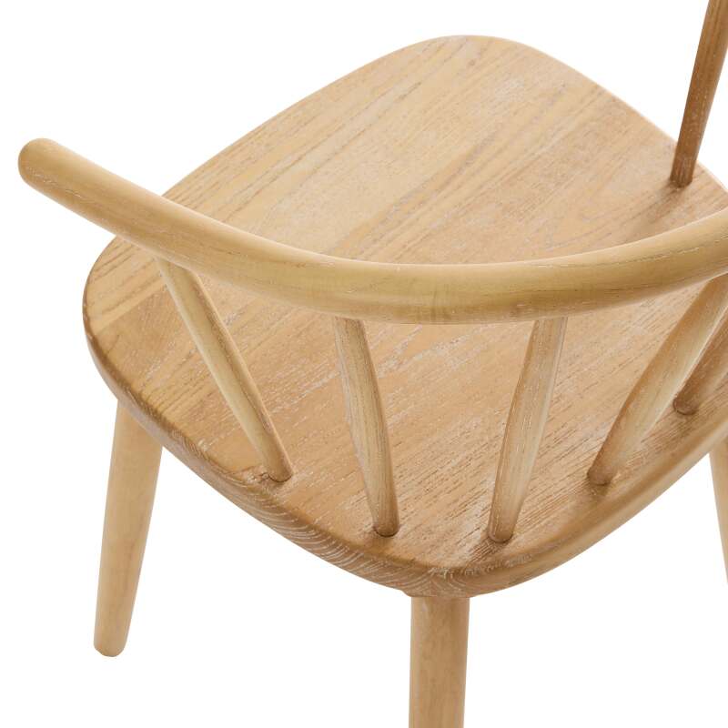 Set di 2 sedie in legno di olmo (6/8)