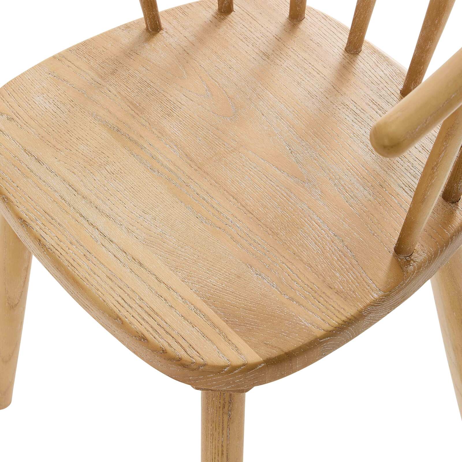 Set di 2 sedie in legno di olmo