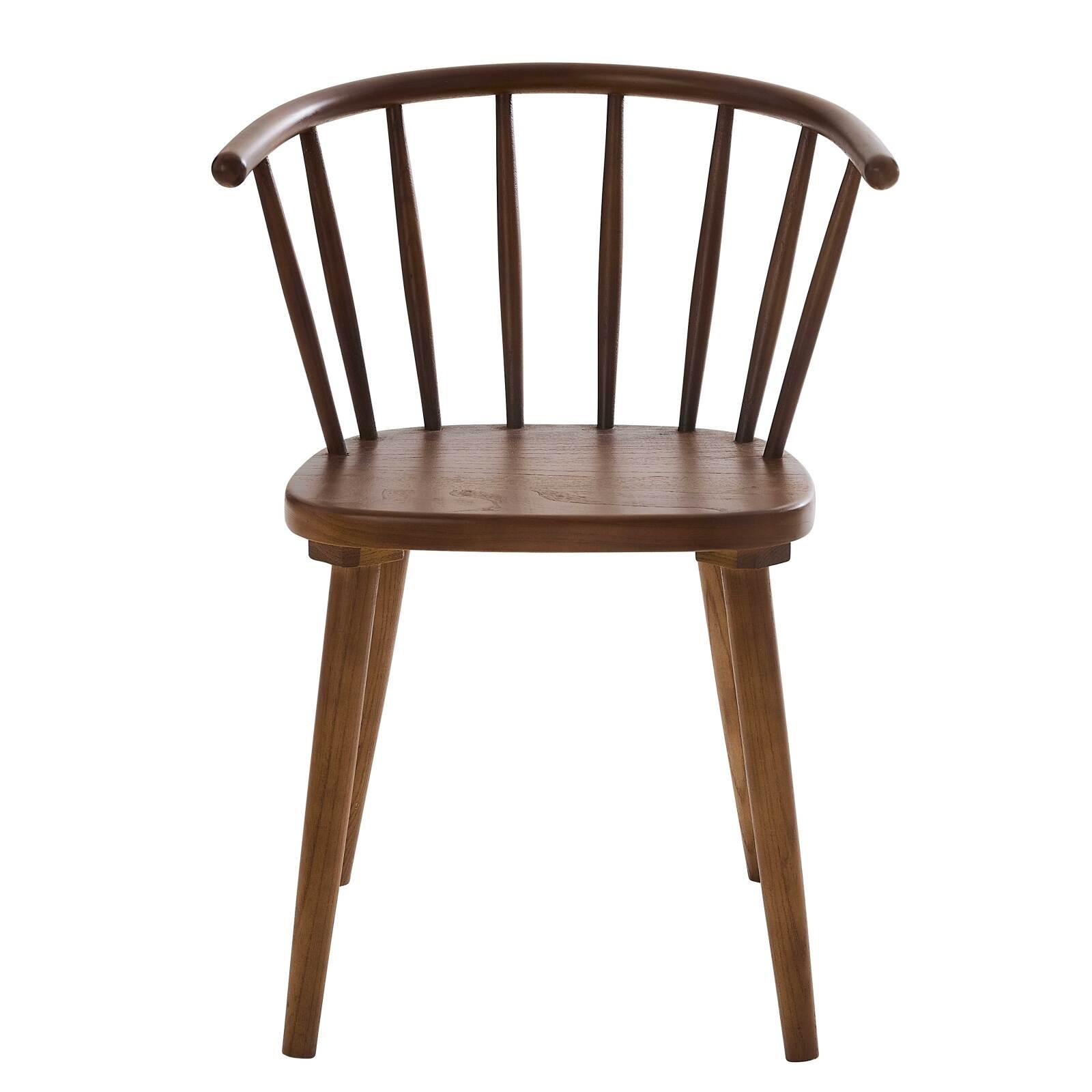 Set di 2 sedie in legno di olmo