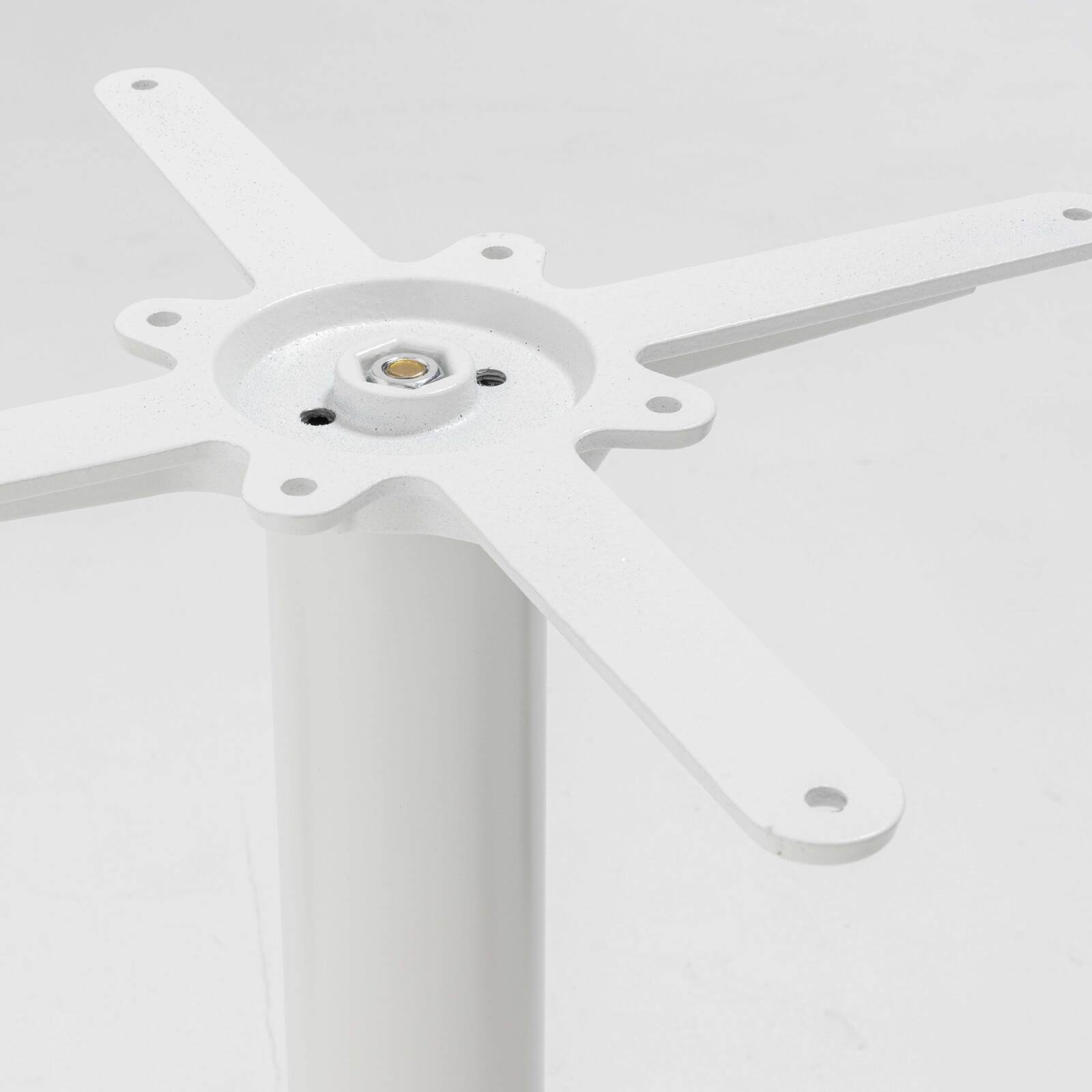 Tavolo da pranzo rotondo Ø 60 cm in truciolare con rivestimento melaminico