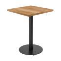 Tavolo da pranzo 60 x 60 cm in truciolare con rivestimento melaminico